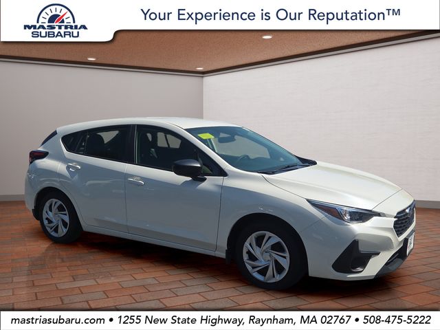 Crystal White Pearl 2025 Subaru Impreza Wagon All-Wheel Drive Continuously Variable Transmission