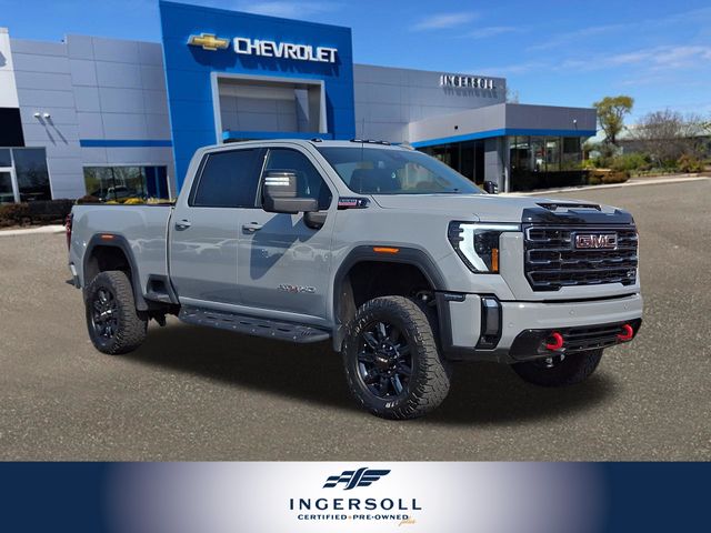 Thunderstorm Gray 2024 GMC Sierra 2500HD Pickup Truck Four-Wheel Drive Automatic