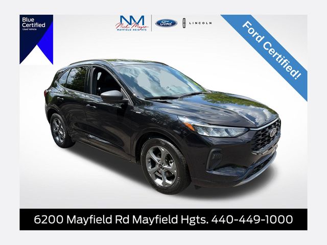 Black Metallic 2023 Ford Escape SUV / Crossover Front-Wheel Drive 8-Speed Automatic