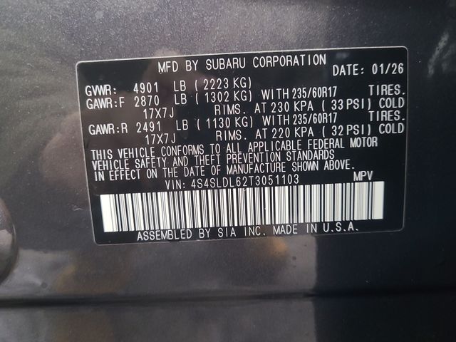 2026 – Subaru – Forester