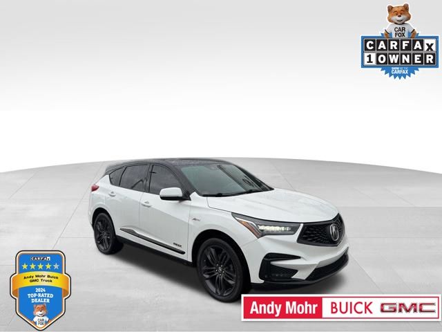 Platinum White Pearl 2020 Acura RDX SH-AWD with A-Spec Package SUV / Crossover All-Wheel Drive Automatic