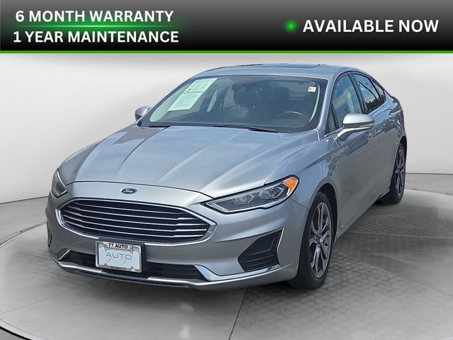 Silver Metallic 2020 Ford Fusion SEL FWD Sedan Front-Wheel Drive 6-Speed Automatic
