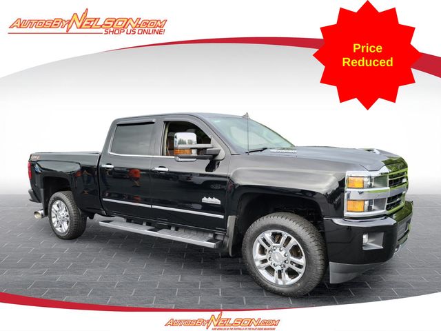 Black 2019 Chevrolet Silverado 2500HD Pickup Truck Four-Wheel Drive 6-Speed Automatic