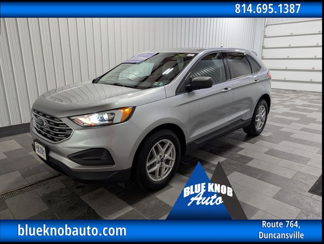 Silver Metallic 2022 Ford Edge SUV / Crossover All-Wheel Drive 8-Speed Automatic