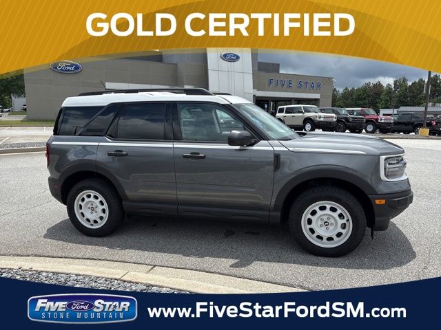 Carbonized Gray Metallic 2024 Ford Bronco Sport SUV / Crossover All-Wheel Drive 8-Speed Automatic