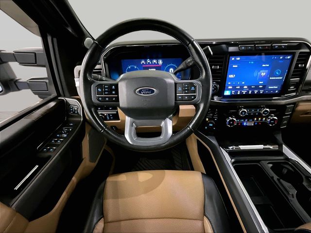 2024 Ford F-250SD Lariat White at Grove City Ford