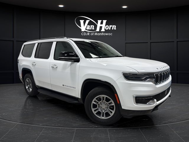 Bright White Clearcoat 2023 Jeep Wagoneer SUV / Crossover Four-Wheel Drive 8-Speed Automatic