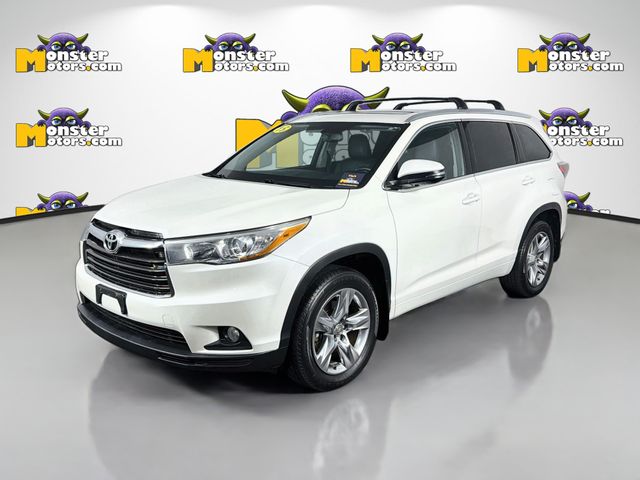 White 2015 Toyota Highlander SUV / Crossover All-Wheel Drive 6-Speed Automatic Overdrive