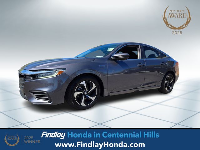 Gray (Modern Steel Metallic) 2022 Honda Insight EX FWD Sedan Front-Wheel Drive Continuously Variable Transmission