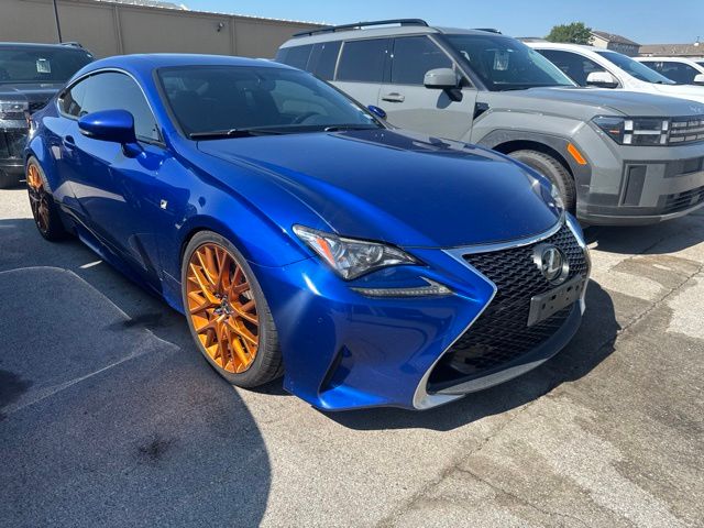 Blue Mica 2017 Lexus RC Coupe Rear-Wheel Drive 8-Speed Dual Clutch