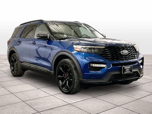 2020 Ford Explorer ST Blue at Klick Lewis Buick Chevrolet