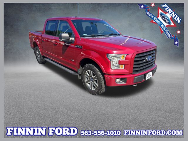 Ruby Red Metallic 2016 Ford F-150 Pickup Truck Four-Wheel Drive 6-Speed Automatic