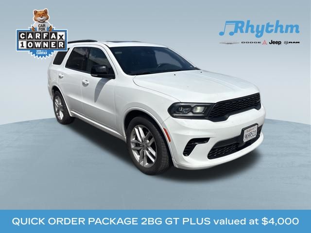White Knuckle Clearcoat 2024 Dodge Durango GT Plus RWD SUV / Crossover Rear-Wheel Drive 8-Speed Automatic