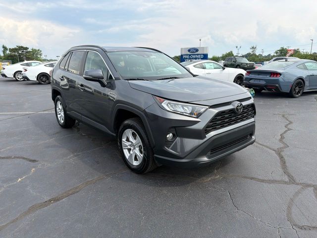 Magnetic Gray Metallic 2020 Toyota RAV4 XLE AWD SUV / Crossover All-Wheel Drive 8-Speed Automatic