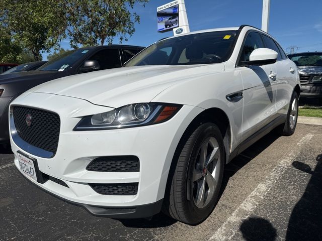 White 2019 Jaguar F-PACE 25t Premium AWD SUV / Crossover All-Wheel Drive 8-Speed Automatic