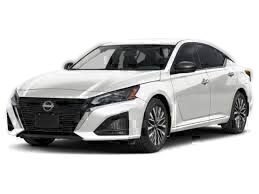 Glacier White 2025 Nissan Altima 2.5 SV FWD Sedan Front-Wheel Drive Continuously Variable Transmission