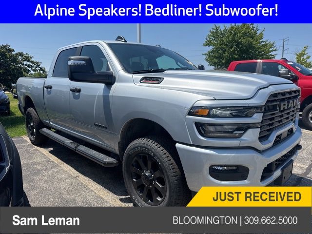 Silver Zynith 2026 RAM 2500 Big Horn Crew Cab 4WD Pickup Truck Four-Wheel Drive 8-Speed Automatic