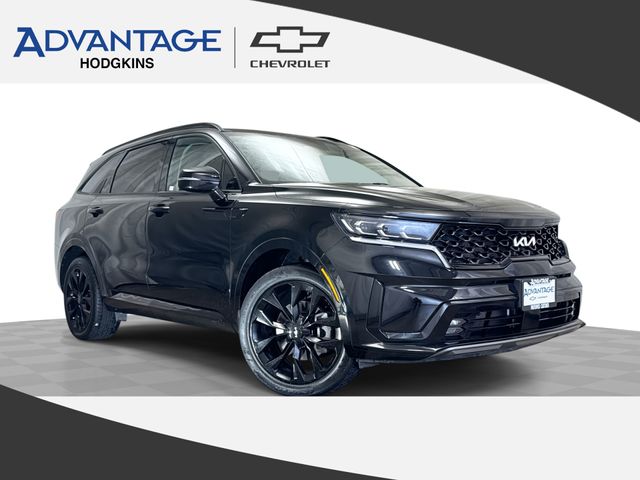 Ebony Black 2022 Kia Sorento SUV / Crossover Front-Wheel Drive Automatic