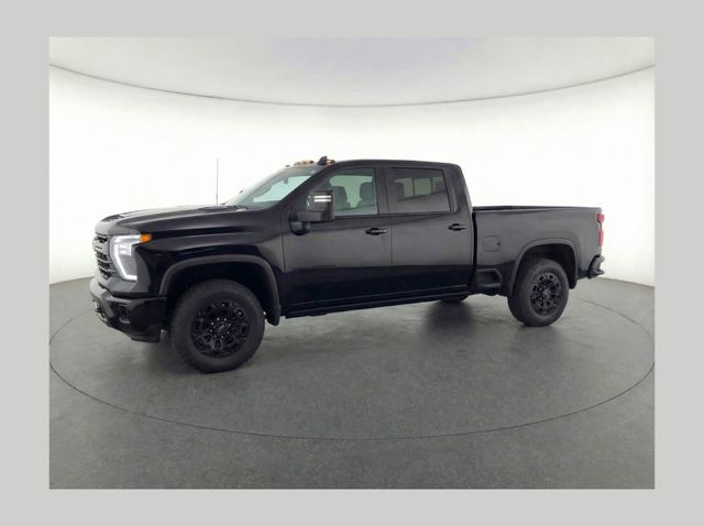 Black 2024 Chevrolet Silverado 3500HD LTZ Crew Cab 4WD Pickup Truck Four-Wheel Drive Automatic