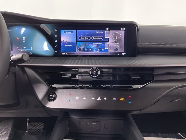 2025 Super Black Nissan Murano SV FWD SUV