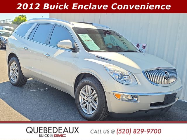 White Diamond Clearcoat 2012 Buick Enclave SUV / Crossover Front-Wheel Drive 6-Speed Automatic