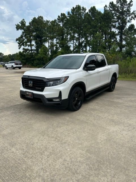 White 2023 Honda Ridgeline Pickup Truck All-Wheel Drive 9-Speed Automatic