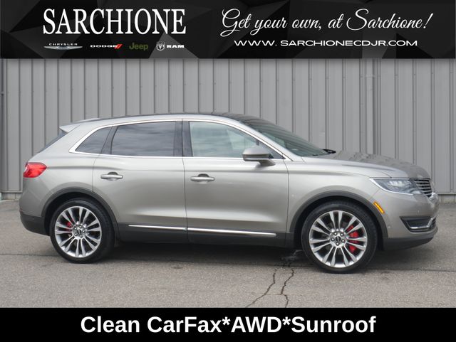 Crystal Silver 2016 Lincoln MKX Reserve AWD SUV / Crossover All-Wheel Drive 6-Speed Automatic