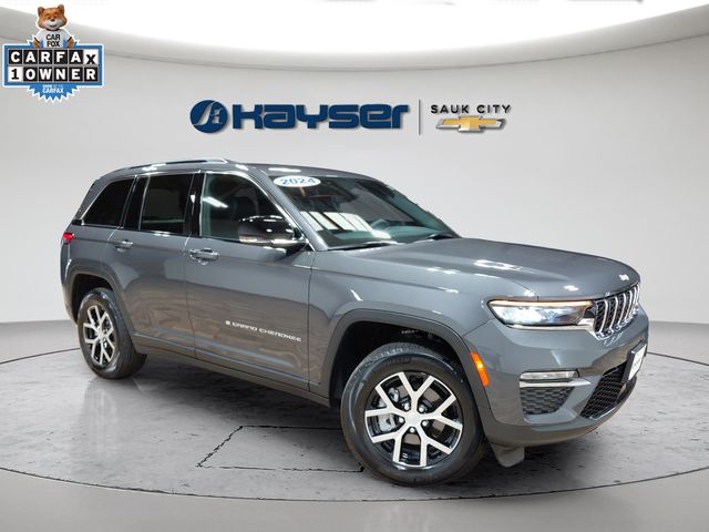 Baltic Gray Metallic Clearcoat 2024 Jeep Grand Cherokee SUV / Crossover Four-Wheel Drive 8-Speed Automatic