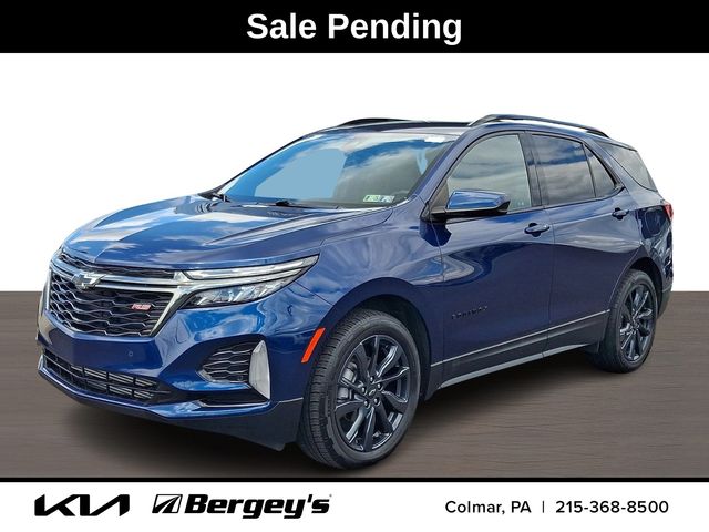 Blue Glow Metallic 2022 Chevrolet Equinox SUV / Crossover Four-Wheel Drive 6-Speed Automatic Overdrive