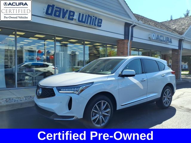 Platinum White Pearl 2024 Acura RDX SUV / Crossover All-Wheel Drive Automatic