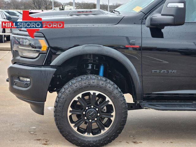 2024 Diamond Black Crystal Pearlcoat Ram 2500 Rebel 4X4 Truck