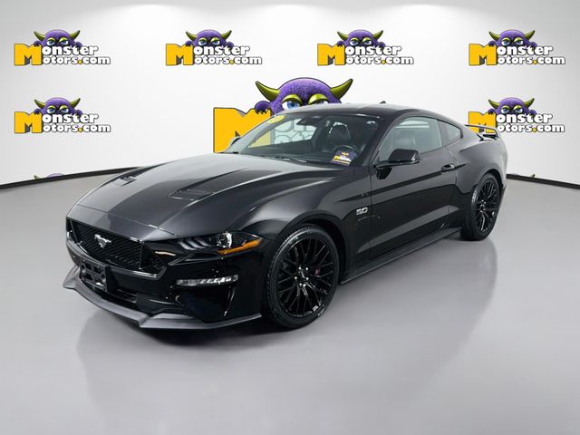 Black 2021 Ford Mustang Coupe Rear-Wheel Drive 6-Speed Manual