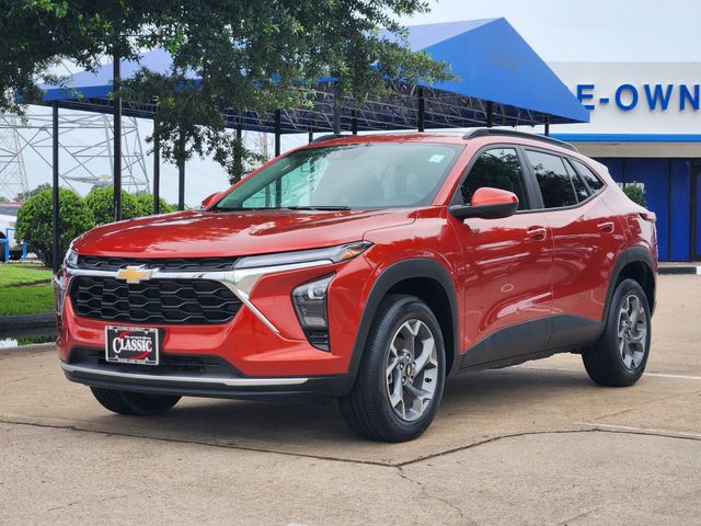 2024 Chevrolet Trax LT Red at DeMontrond Gulf Freeway