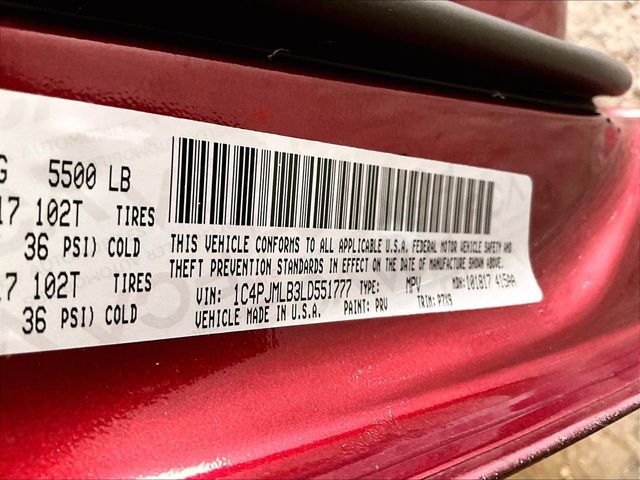 2020 Jeep Cherokee Latitude Plus Red at South Hills CDJR