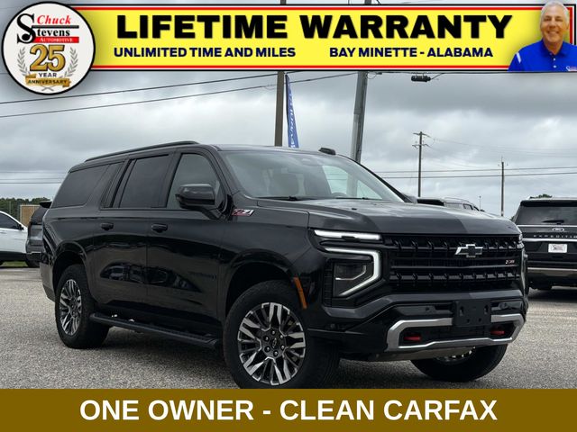 Black 2025 Chevrolet Suburban Z71 4WD SUV / Crossover Four-Wheel Drive