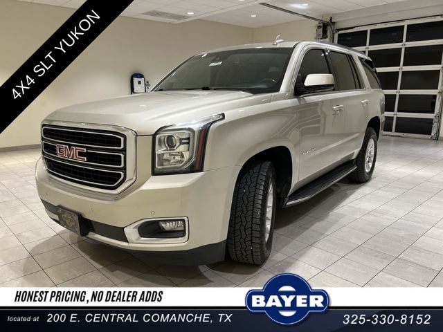 Sparkling Silver Metallic 2017 GMC Yukon SUV / Crossover Four-Wheel Drive 6-Speed Automatic Overdrive