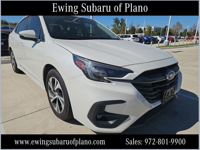 Crystal White Pearl 2025 Subaru Legacy Sedan All-Wheel Drive Continuously Variable Transmission