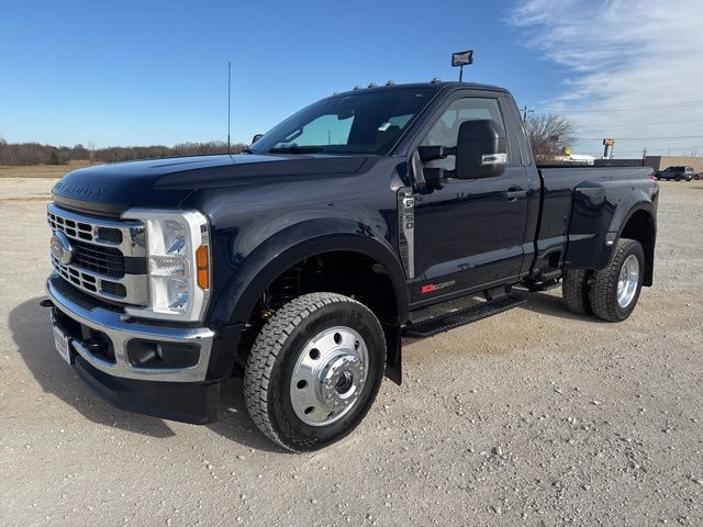 Antimatter Blue Metallic 2025 Ford F-450 Super Duty Pickup Truck Four-Wheel Drive Automatic