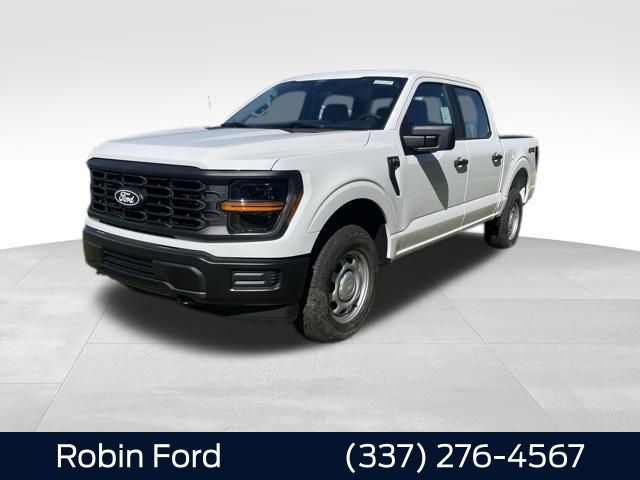 Oxford White 2025 Ford F-150 XL SuperCrew 4WD Pickup Truck Four-Wheel Drive Automatic