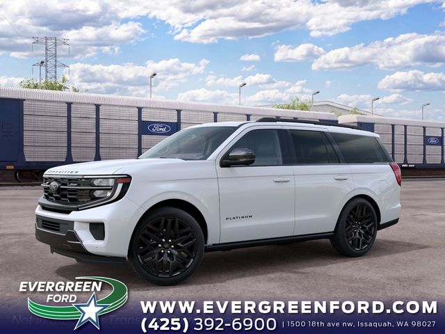 Star White Metallic Tri-Coat 2027 Ford Expedition SUV / Crossover Four-Wheel Drive Automatic
