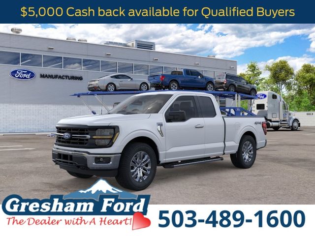 Oxford White 2026 Ford F-150 Pickup Truck Four-Wheel Drive Automatic