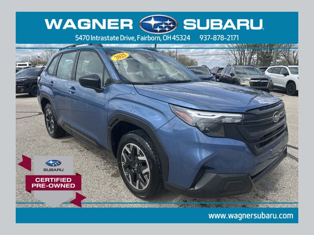 Horizon Blue Pearl 2025 Subaru Forester Crossover AWD SUV / Crossover All-Wheel Drive Continuously Variable Transmission