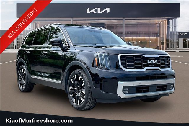 Ebony Black 2024 Kia Telluride SUV / Crossover All-Wheel Drive 8-Speed Automatic