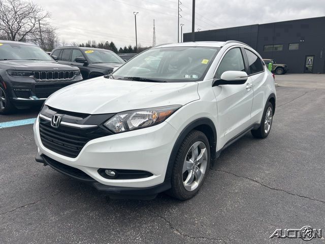 White Orchid Pearl 2016 Honda HR-V EX-L AWD with Navigation SUV / Crossover All-Wheel Drive Continuously Variable Transmission