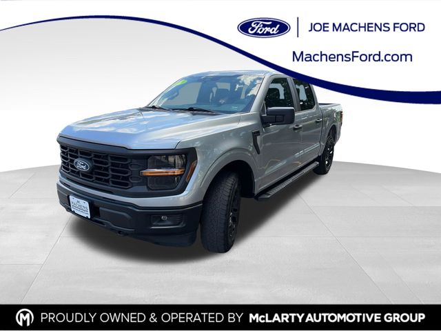 Iconic Silver Metallic 2024 Ford F-150 Pickup Truck Four-Wheel Drive Automatic