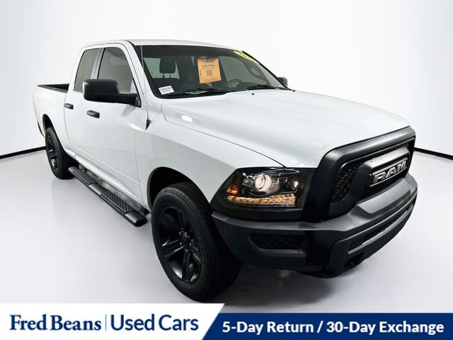 Bright White Clearcoat 2021 RAM 1500 Pickup Truck Four-Wheel Drive 8-Speed Automatic