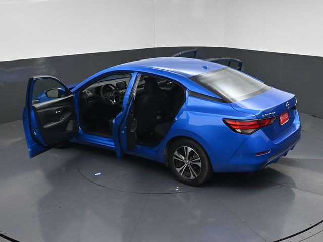 2023 Nissan Sentra SV Blue at DeMontrond Mazda