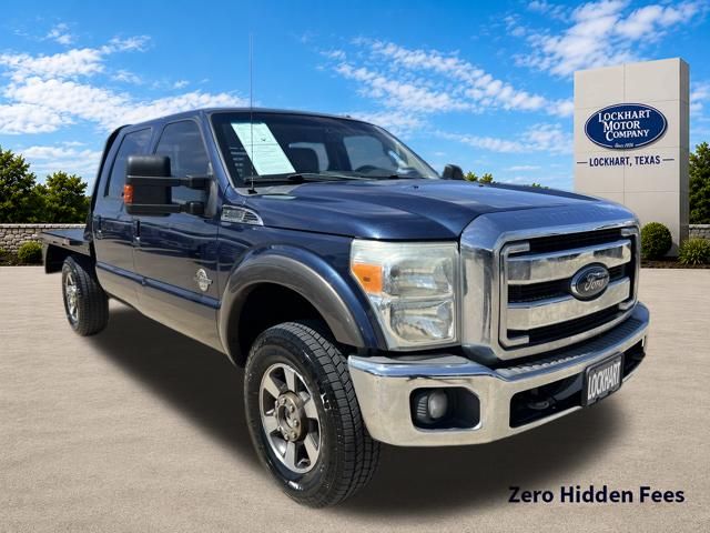 Blue 2015 Ford F-250 Super Duty Pickup Truck Four-Wheel Drive 6-Speed Automatic Overdrive