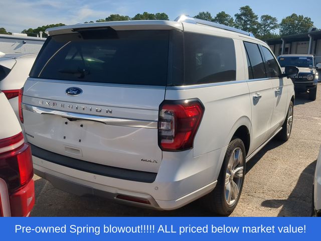 Used 2023 White Metallic Ford Platinum image 3