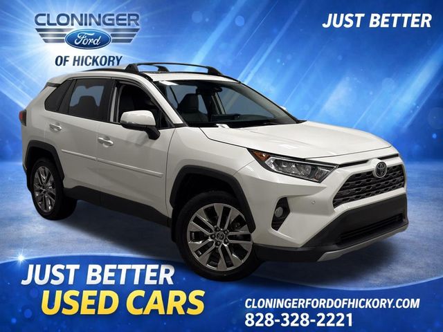 White (Blizzard Pearl) 2019 Toyota RAV4 Limited AWD SUV / Crossover All-Wheel Drive 8-Speed Automatic